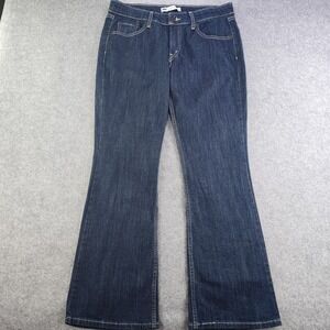 Levis 518 Superlow Jeans Women's 30x30 Bootcut Dark Wash Mid Rise (33x30)